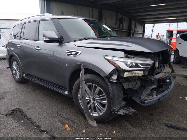 45534855 :رقم المزاد ، JN8AZ2NF4K9681981 vin ، 2019 Infiniti Qx80 Luxe مزاد بيع