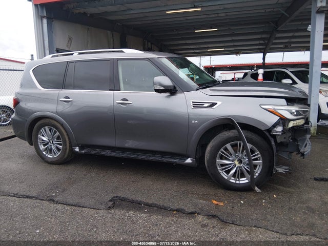 45534855 :رقم المزاد ، JN8AZ2NF4K9681981 vin ، 2019 Infiniti Qx80 Luxe مزاد بيع