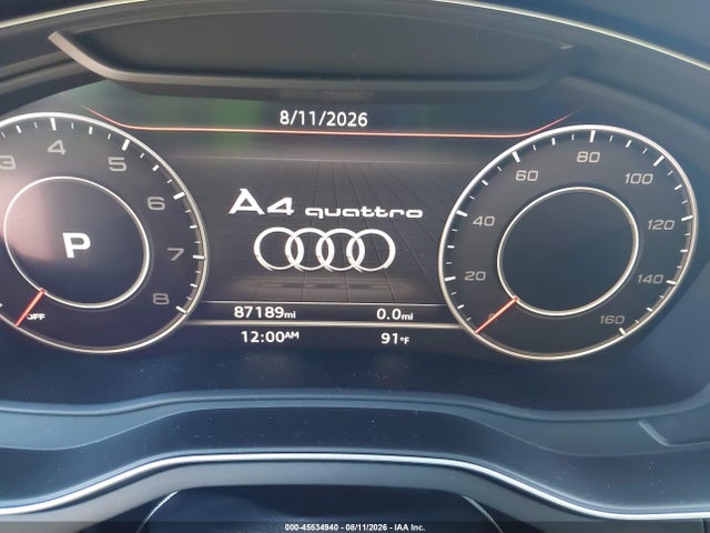 Aukcja sprzedaży 2018 Audi A4 2.0t Premium/2.0t Tech Premium, vin: WAUENAF44JA155442, numer aukcji: 45534940