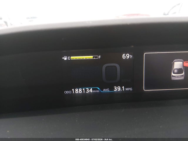 JTDKARFU2K3075644 Toyota Prius Le