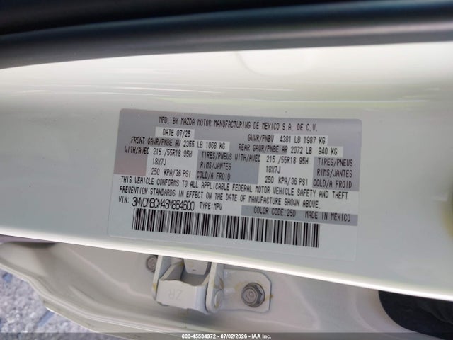 Aukcja sprzedaży 2025 Mazda Cx-30 2.5 S Preferred Package, vin: 3MVDMBCM4SM864600, numer aukcji: 45534972
