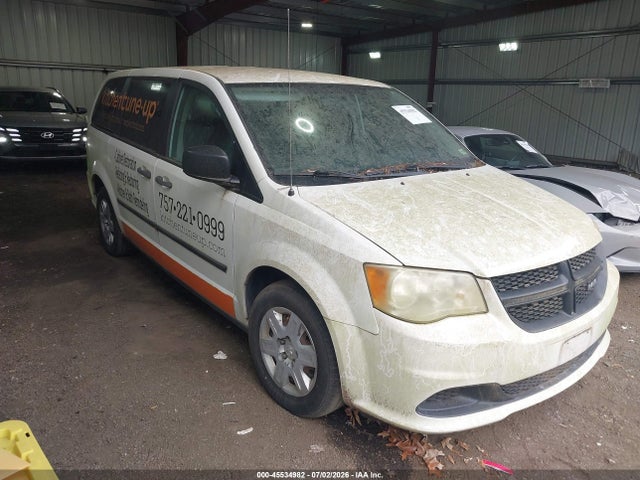 45534982 :رقم المزاد ، 2C4RDGAG1CR378175 vin ، 2012 Ram Cargo C/v مزاد بيع
