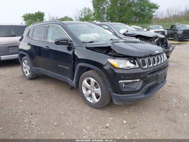 Auction sale of the 2019 Jeep Compass Latitude Fwd, vin: 3C4NJCBB9KT654973, lot number: 45535029