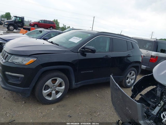 Продаж на аукціоні авто 2019 Jeep Compass Latitude Fwd, vin: 3C4NJCBB9KT654973, номер лоту: 45535029