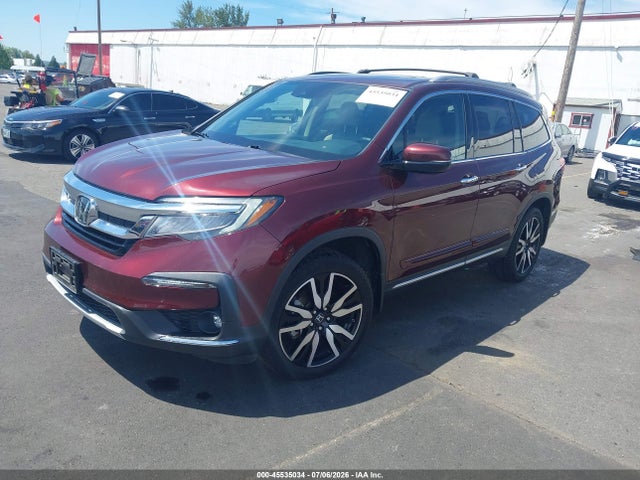 45535034 :رقم المزاد ، 5FNYF6H63MB043509 vin ، 2021 Honda Pilot Awd Touring 7 Passenger مزاد بيع