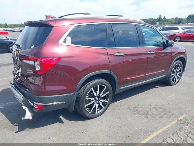 45535034 :رقم المزاد ، 5FNYF6H63MB043509 vin ، 2021 Honda Pilot Awd Touring 7 Passenger مزاد بيع