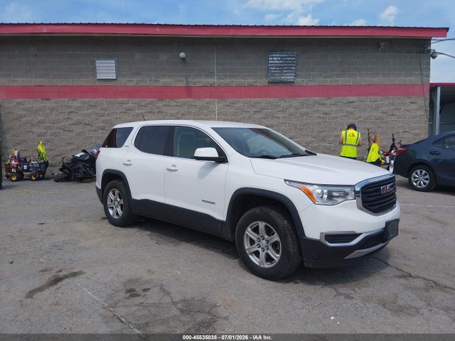 45535038 :رقم المزاد ، 1GKKNRLA7JZ114758 vin ، 2018 Gmc Acadia Sle-1 مزاد بيع