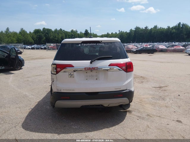45535038 :رقم المزاد ، 1GKKNRLA7JZ114758 vin ، 2018 Gmc Acadia Sle-1 مزاد بيع