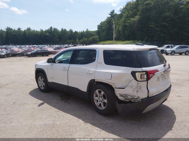 45535038 :رقم المزاد ، 1GKKNRLA7JZ114758 vin ، 2018 Gmc Acadia Sle-1 مزاد بيع