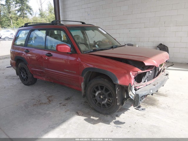 45535070 :رقم المزاد ، JF1SF65661H733850 vin ، 2001 Subaru Forester S مزاد بيع