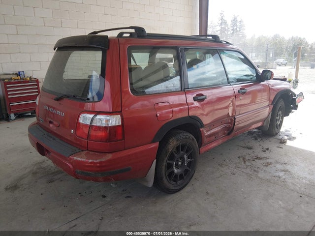 Aukcja sprzedaży 2001 Subaru Forester S, vin: JF1SF65661H733850, numer aukcji: 45535070
