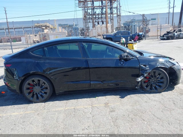 45535073 :رقم المزاد ، 5YJ3E1EC1NF243848 vin ، 2022 Tesla Model 3 Performance Dual Motor All-wheel Drive مزاد بيع