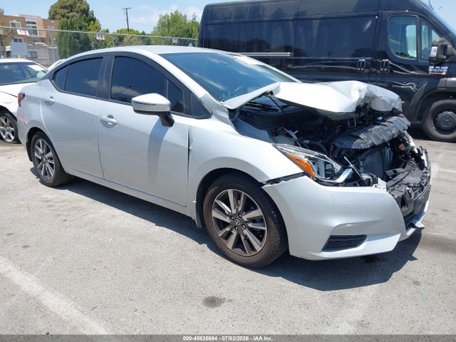 45535084 :رقم المزاد ، 3N1CN8EV0ML920837 vin ، 2021 Nissan Versa Sv Xtronic Cvt مزاد بيع