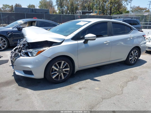 45535084 :رقم المزاد ، 3N1CN8EV0ML920837 vin ، 2021 Nissan Versa Sv Xtronic Cvt مزاد بيع