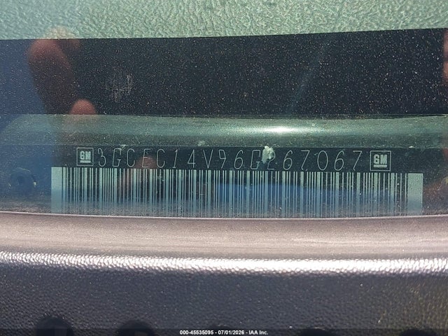 Продажа на аукционе авто 2006 Chevrolet Silverado 1500 C1500, vin: 3GCEC14V96GS67067, номер лота: 45535095