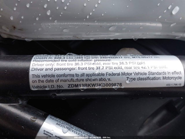 Ducati Xdiavel 2019 ZDM13BKW3KB009876 Image 10
