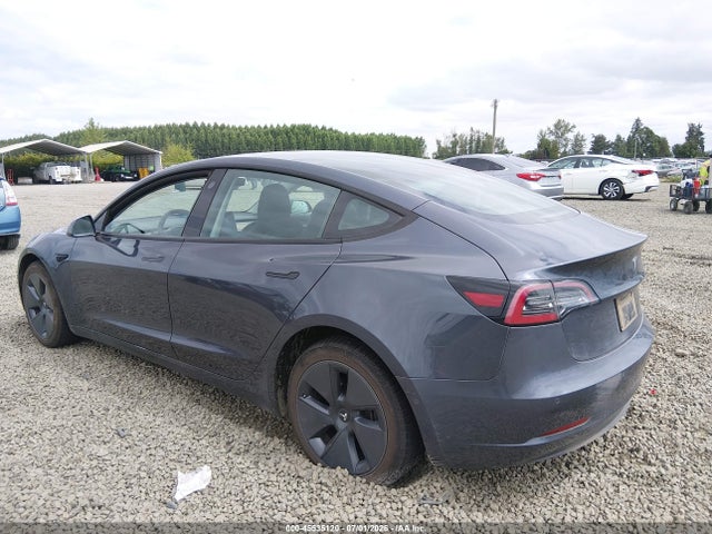 Tesla Model 3 Long Range Dual Motor All-wheel Drive 2022 5YJ3E1EB2NF174420 Image 3
