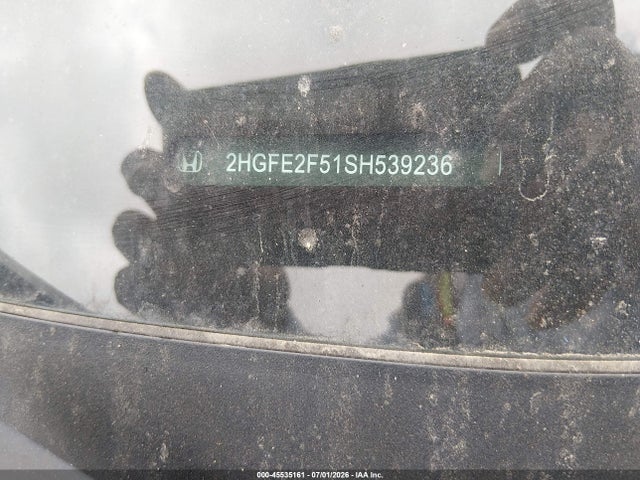 2HGFE2F51SH539236 Honda Civic Sport