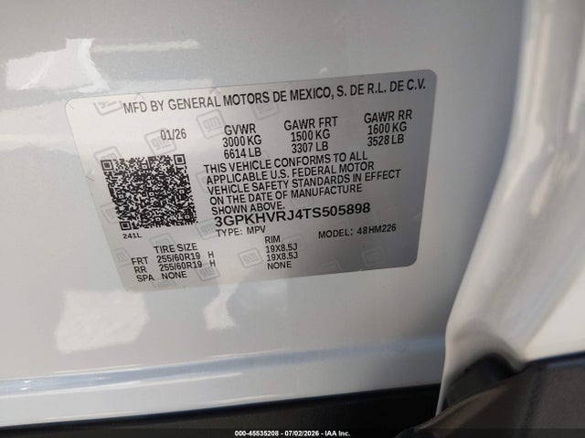 Honda Prologue Ex 2026 3GPKHVRJ4TS505898 Image 9