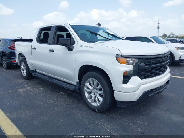 Auction sale of the 2024 Chevrolet Silverado 1500 2wd  Short Bed Custom, vin: 3GCPABEK7RG395367, lot number: 45535226