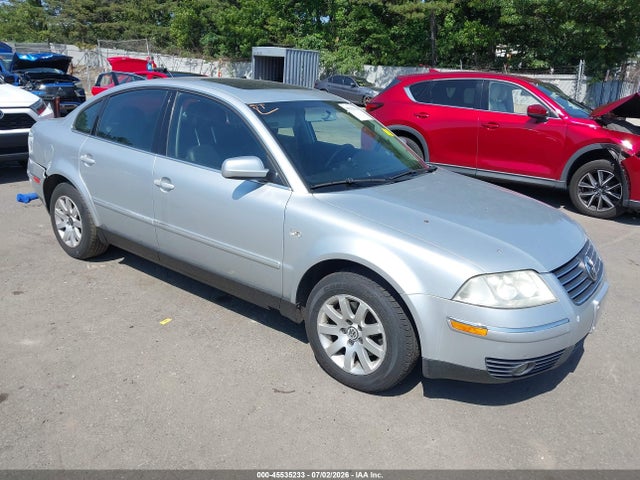 2003 Volkswagen Passat Gls მანქანა იყიდება აუქციონზე, vin: WVWPD63BX3P437423, აუქციონის ნომერი: 45535233