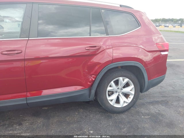 Продажа на аукционе авто 2018 Volkswagen Atlas 2.0t S, vin: 1V2AP2CA2JC536706, номер лота: 45535260
