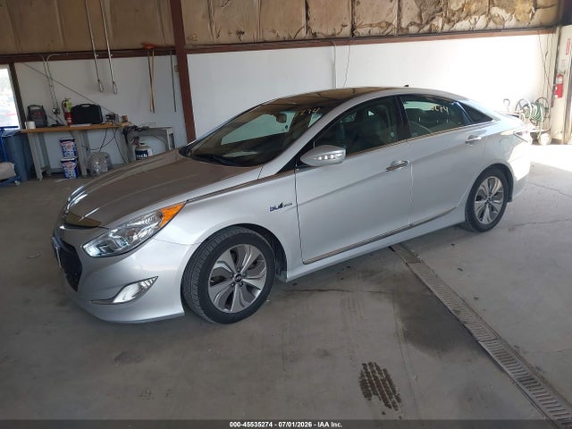 2015 Hyundai Sonata Hybrid Limited მანქანა იყიდება აუქციონზე, vin: KMHEC4A4XFA122580, აუქციონის ნომერი: 45535274