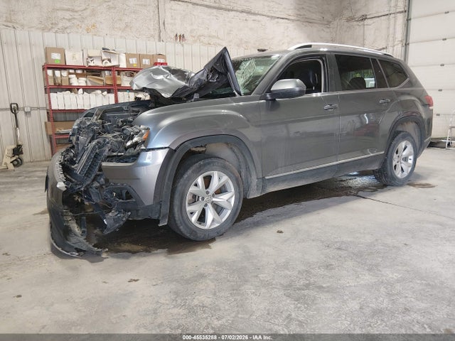 45535288 :رقم المزاد ، 1V2MR2CA8JC560371 vin ، 2018 Volkswagen Atlas 3.6l V6 Sel مزاد بيع