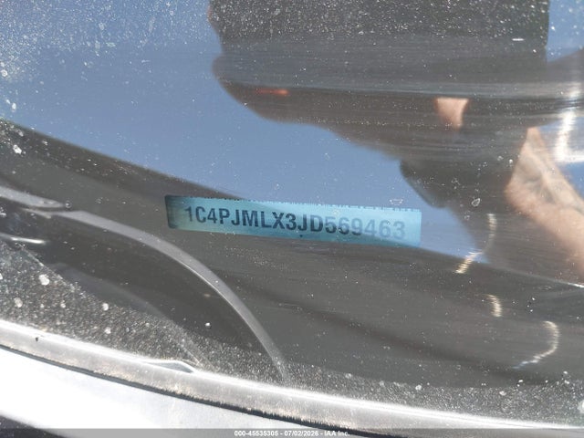 1C4PJMLX3JD569463 Jeep Cherokee Latitude Plus 4x4