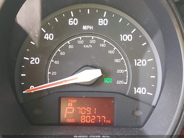 45535332 :رقم المزاد ، KNADM5A3XE6354282 vin ، 2014 Kia Rio Lx مزاد بيع