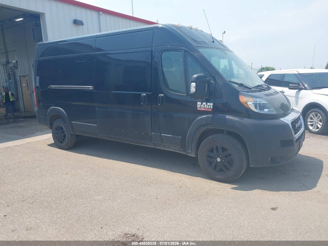 45535338 :رقم المزاد ، 3C6LRVPGXME511173 vin ، 2021 Ram Promaster 2500 Window Van High Roof 159 Wb مزاد بيع