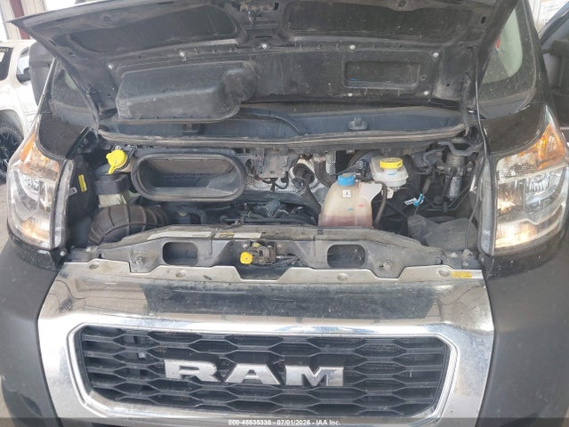 45535338 :رقم المزاد ، 3C6LRVPGXME511173 vin ، 2021 Ram Promaster 2500 Window Van High Roof 159 Wb مزاد بيع