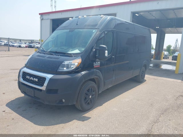 45535338 :رقم المزاد ، 3C6LRVPGXME511173 vin ، 2021 Ram Promaster 2500 Window Van High Roof 159 Wb مزاد بيع