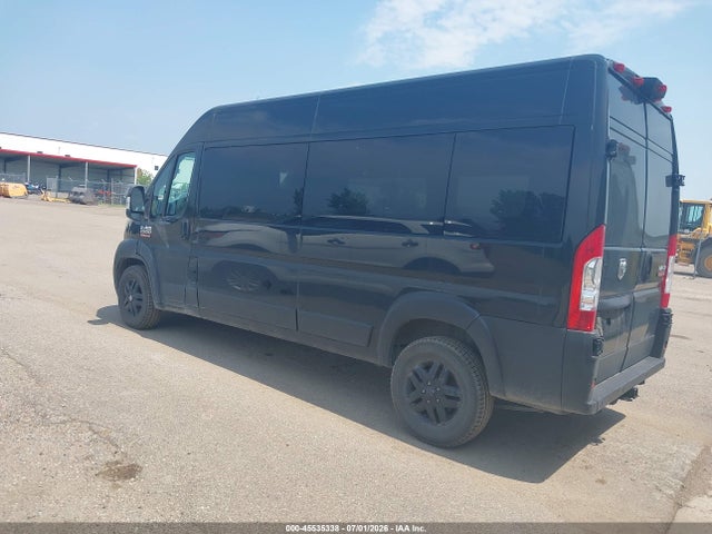45535338 :رقم المزاد ، 3C6LRVPGXME511173 vin ، 2021 Ram Promaster 2500 Window Van High Roof 159 Wb مزاد بيع