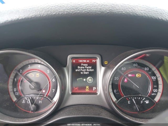 45535392 :رقم المزاد ، 3C4PDCGG7JT156564 vin ، 2018 Dodge Journey Crossroad مزاد بيع