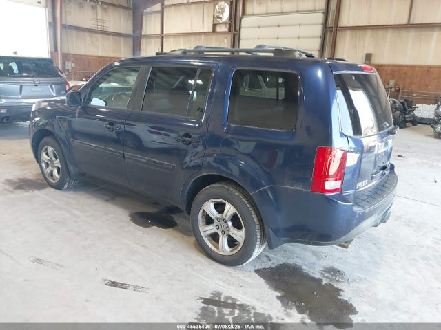 45535406 :رقم المزاد ، 5FNYF4H52DB077288 vin ، 2013 Honda Pilot Ex-l مزاد بيع