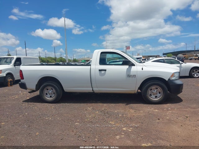 45535418 :رقم المزاد ، 3C6JR6DG6JG225242 vin ، 2018 Ram 1500 Tradesman  4x2 8' Box مزاد بيع