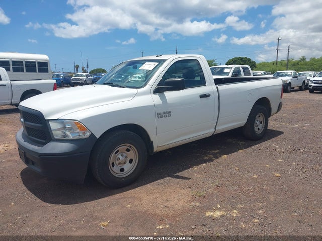 45535418 :رقم المزاد ، 3C6JR6DG6JG225242 vin ، 2018 Ram 1500 Tradesman  4x2 8' Box مزاد بيع