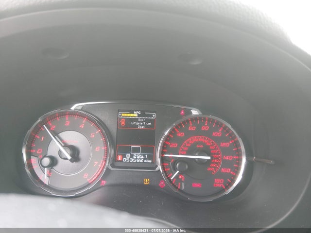 2017 Subaru Wrx Premium მანქანა იყიდება აუქციონზე, vin: JF1VA1E65H9813501, აუქციონის ნომერი: 45535431