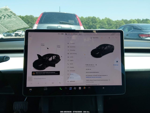 Продажа на аукционе авто 2021 Tesla Model 3 Standard Range Plus Rear-wheel Drive, vin: 5YJ3E1EA7MF026107, номер лота: 45535436