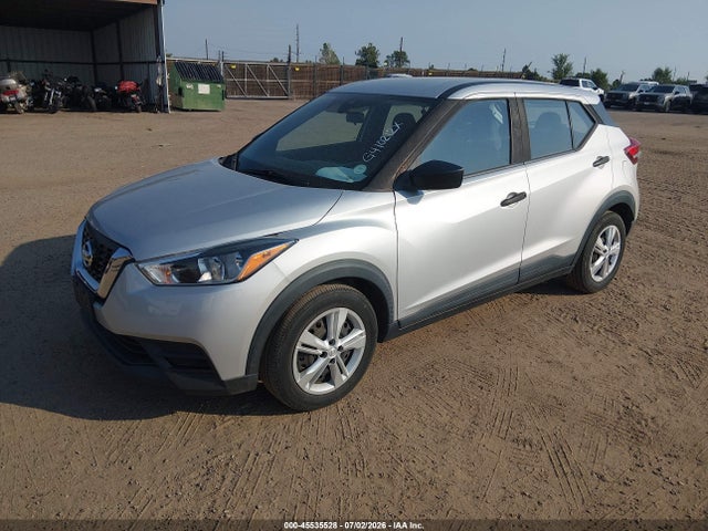 2020 Nissan Kicks S Xtronic Cvt მანქანა იყიდება აუქციონზე, vin: 3N1CP5BV0LL518893, აუქციონის ნომერი: 45535528