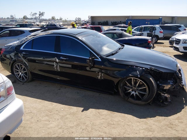 2020 Mercedes-benz S 560 მანქანა იყიდება აუქციონზე, vin: W1KUG8DB0LA553582, აუქციონის ნომერი: 45535561