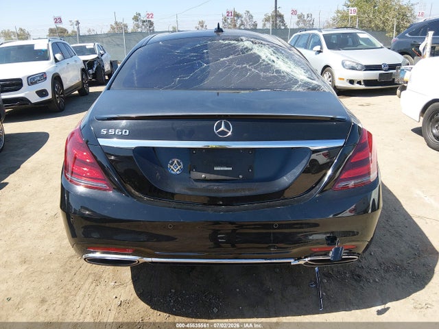 2020 Mercedes-benz S 560 მანქანა იყიდება აუქციონზე, vin: W1KUG8DB0LA553582, აუქციონის ნომერი: 45535561