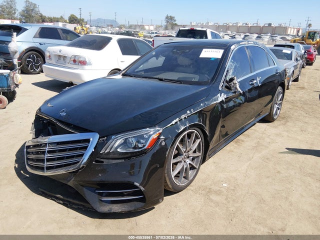 2020 Mercedes-benz S 560 მანქანა იყიდება აუქციონზე, vin: W1KUG8DB0LA553582, აუქციონის ნომერი: 45535561