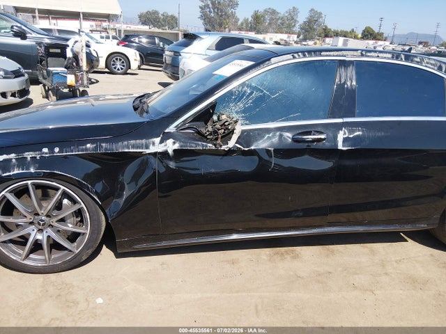 2020 Mercedes-benz S 560 მანქანა იყიდება აუქციონზე, vin: W1KUG8DB0LA553582, აუქციონის ნომერი: 45535561