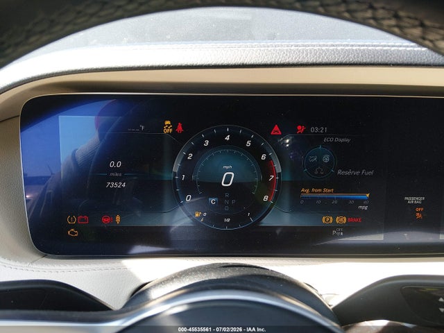 2020 Mercedes-benz S 560 მანქანა იყიდება აუქციონზე, vin: W1KUG8DB0LA553582, აუქციონის ნომერი: 45535561