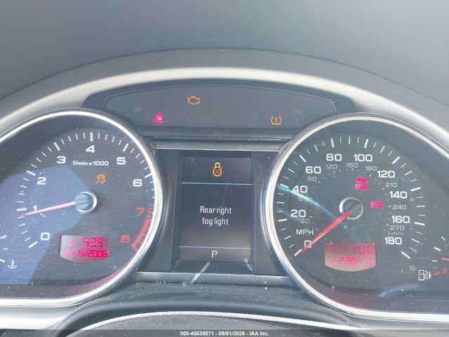 45535571 :رقم المزاد ، WA1LYAFE2AD000309 vin ، 2010 Audi Q7 3.6 Premium مزاد بيع
