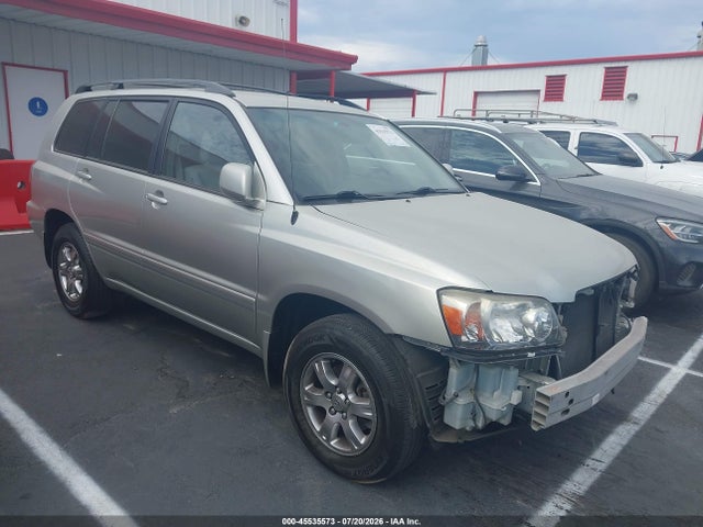 2006 Toyota Highlander V6 მანქანა იყიდება აუქციონზე, vin: JTEGP21A460114634, აუქციონის ნომერი: 45535573