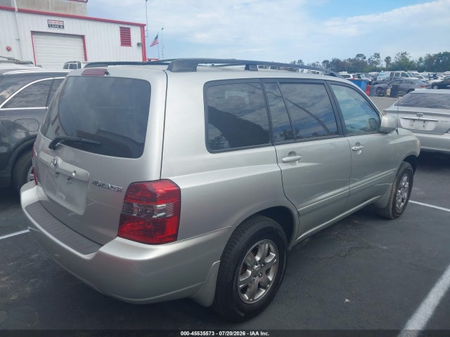 2006 Toyota Highlander V6 მანქანა იყიდება აუქციონზე, vin: JTEGP21A460114634, აუქციონის ნომერი: 45535573