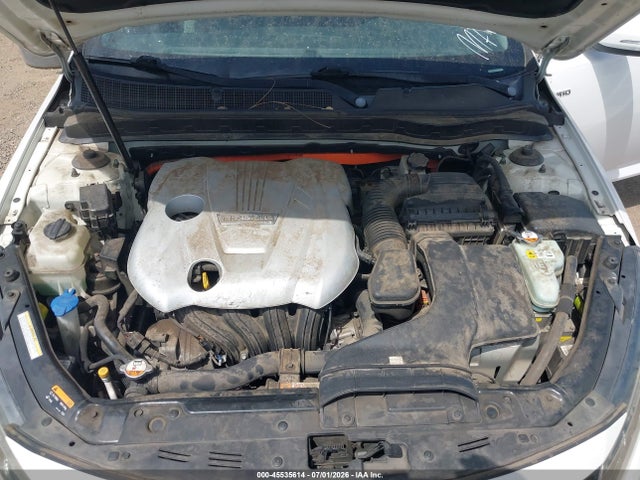 2013 Kia Optima Hybrid Ex მანქანა იყიდება აუქციონზე, vin: KNAGM4AD9D5050901, აუქციონის ნომერი: 45535614